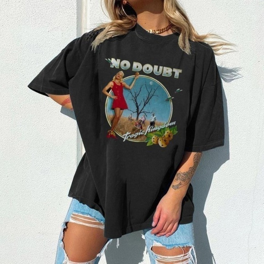 No Doubt Band Tragic Kingdom Shirt No Doubt Band Retro Tshirt 1
